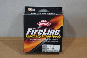 lot 33 image: Berkley Fireline Thermally Fused 8 Pound Fishing Line