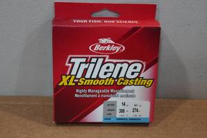 lot 34 image: Berkley Trilene XL Smooth Casting 14 Pound Fishing Line