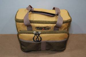 lot 44 image: White River Canvas Fishing Tackle Box