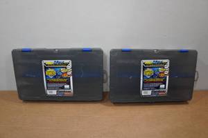 lot 45 image: 2 Flambeau Zerust Max Series Tackle Boxes