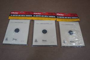 lot 54 image: 3  Daisy 10-Meter Air Rifle Target Packs