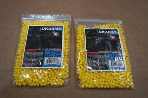 lot 58 image: 2 Packs UKArms High Performance Airsoft Pellets