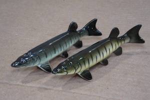 lot 77 image: Vintage Salt and Pepper Shaker Set - Muskellunge