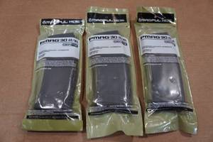 lot 154 image: 3 Magpul 30 Round AR-Format Magazines