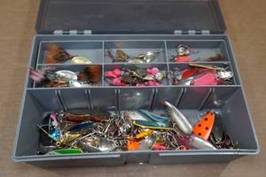 lot 184 image: Flambeau Tackle Box with Assorted Tackle