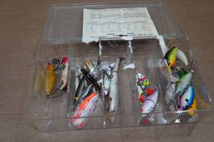 lot 188 image: Tackle Box Insert with Assorted Tackle