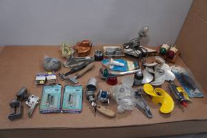 lot 209 image: Assorted Boat Accessories - Lights, Props