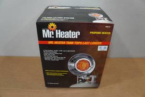 lot 220 image: Mr Heater Tank Top Propane Heater