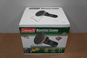 lot 224 image: Coleman Blackcat Combo Portable Catalytic Heater