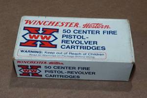 lot 294 image: 50 Winchester Western .380 Auto 85 Gr Silvertip HP Ammo
