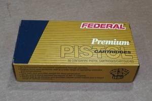 lot 315 image: 50 Federal Premium .45 Auto P 200 Gr Expanding FMJ Ammo