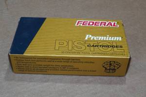 lot 316 image: 50 Federal Premium .45 Auto P 200 Gr Expanding FMJ Ammo