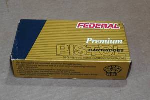 lot 318 image: 50 Federal Premium .45 Auto P 200 Gr Expanding FMJ Ammo