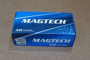 lot 320 image: 50 Magtech 9mm 115 Gr FMJ Ammo