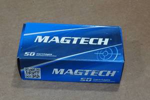 lot 324 image: 50 Magtech 9mm 115 Gr FMJ Ammo