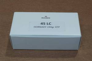 lot 333 image: 50 .45 LC 240 Gr Hornady XTP Ammo