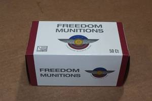 lot 384 image: 50 Freedom Munitions 5.56mm FMJ Ammo