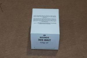 lot 410 image: 20 .303 British 150 Gr Hornady SP Ammo
