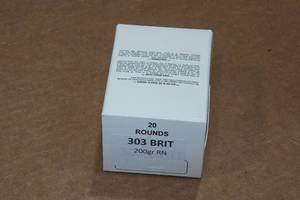 lot 413 image: 20 .303 British 200 Gr RN Ammo