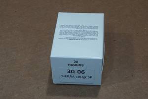 lot 421 image: 20 .30-06 Sprg 180 Gr Sierra SP Ammo