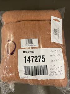 lot 31 image: King Duvet Cover Canyon - Terracotta, Minor Stain