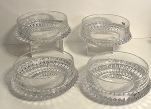 lot 59D image: LR - Set of 4 Vintage Gorham Nachtmann Lead Crystal Bowls