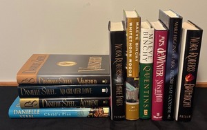 lot 54 image: Book Collection by Danielle Steel, Nora Roberts, Maeve Binchy and Others