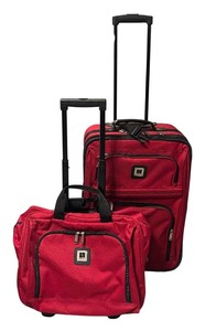 lot 61 image: Leisure Red Rolling Luggage Set