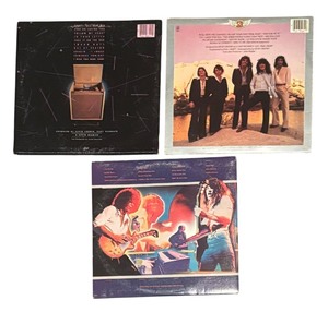 lot 89R image: REO Speedwagon Vinyl Record Lot Hi Infidelity, You Can Tune a Piano But You Cant Tuna Fish and You Get What You Play For Live
