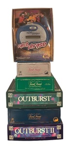 lot 240 image: Collection of Games Including Trivial Pursuit, Outburst and Catch Phrase