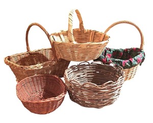 lot 263 image: Set of Assorted Woven Baskets