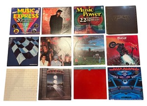 lot 277 image: Collection of 12 Classic Rock and Pop Vinyl Record Albums including Pink Floyd,Knight Ranger, Meatloaf, Mr. Mister, Deep Purple and More