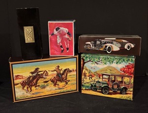 lot 295 image: Collection of 5 Vintage Avon Men Grooming Sets