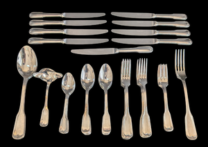 lot 251 image: Guy Dungrenne Stainless Steel Flatware Set