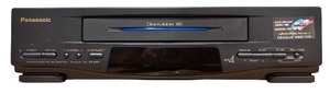 lot 198 image: BR1 - Panasonic Omnivision VHS Video Cassette Recorder with Manual