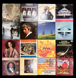 lot 226 image: LLR - Collection of 16 Vintage Vinyl Records Assorted Genres