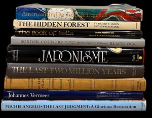 lot 228 image: LLR - Collection of 8 Art and History Coffee Table Books Including Japonisme, The Hidden Forest, and More