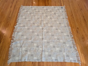 lot 153 image: LR - Pendleton Pure Virgin Wool Fringed Throw Blanket