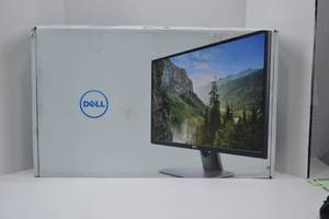lot 83 image: 27 Dell Monitor with Stand and Cables in Original Box