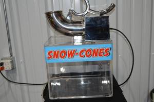 lot 208 image: ZY-SB130 Snow Cone Machine, 200W, 110V