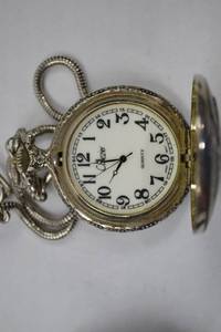 lot 45 image: Pocket Watches with Chain and Relic Mens Chronograph Watch