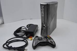 lot 55 image: Xbox 360 Modern Warfare 3 Limited Edition Console with Controller and Cables