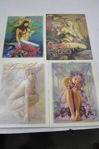 lot 106 image: Fantasy Art Book Lot Mermaid Song, Sword Song, Angel Song, Fairy Song