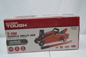 lot 154 image: Hyper Tough 2-Ton Hydraulic Trolley Jack