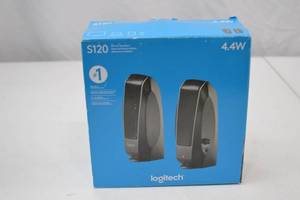 lot 170 image: Logitech S120 Stereo Speakers 4.4W