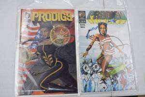 lot 182 image: Prodigy #1 and #2 Strictly Underground Comics Signed Lot
