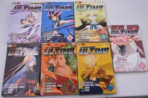 lot 185 image: Karakuridoji Ultimo Manga Volumes 3-9 Stan Lee Hiroyuki Takei