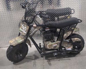 lot 217 image: Realtree RT100 Camo Mini Bike