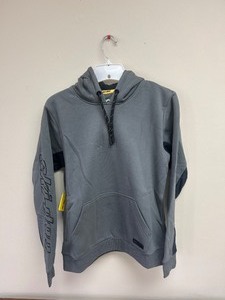 lot 33 image: NEW - Womens Premium Pullover Hoodie Small - Charcoal Grey - MSRP $79.49