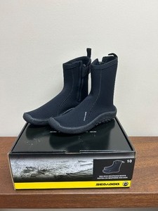 lot 50 image: NEW -  Sea Doo Neoprene Water Boots (Size 10) - MSRP $69.99